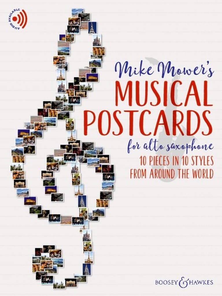 Musical Postcards for Alto Saxophone : 10 pieces in 10 styles from around the world