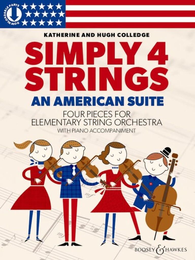 An American Suite : Four pieces for elementary string orchestra