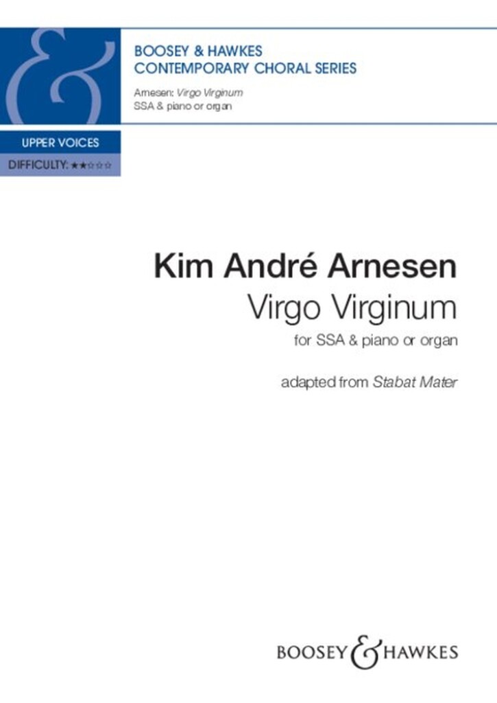 Virgo virginum : adapted from Stabat Mater