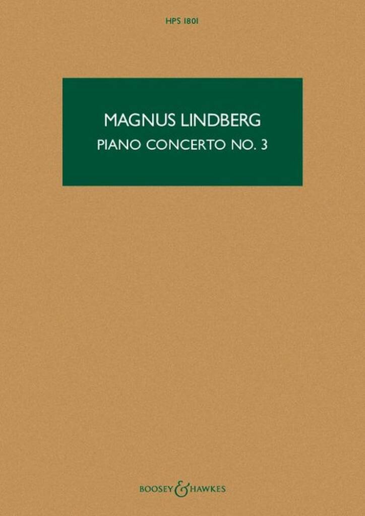 Piano Concerto No. 3 HPS 1801