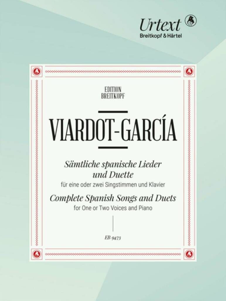 Sämtliche Spanische Lieder und Duette