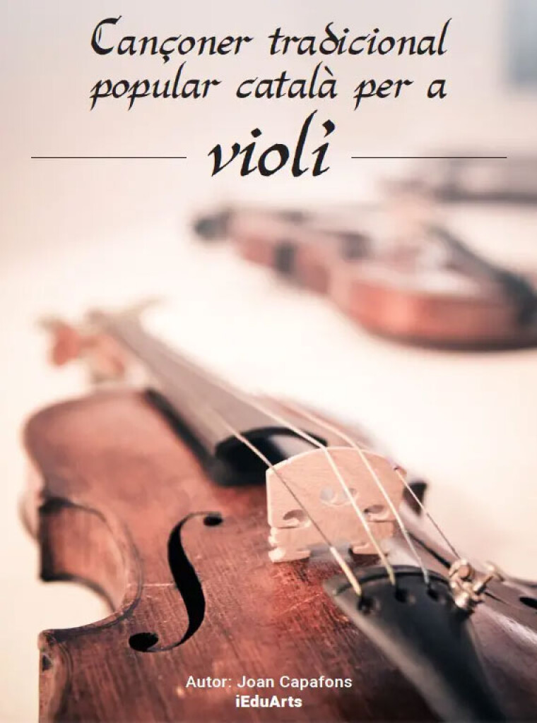 Cançoner tradicional popular : per a violí amb acords de guitarra