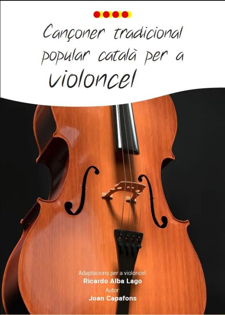Cançoner tradicional popular : per a violoncel amb acords de guitarra