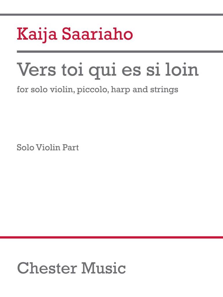 Vers toi qui es si loin (solo part)