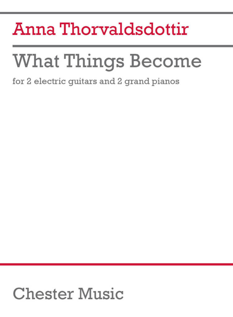 What Things Become (Score & Parts)