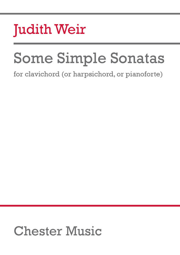 Some Simple Sonatas : clavichord (or harpsichord, or pianoforte)