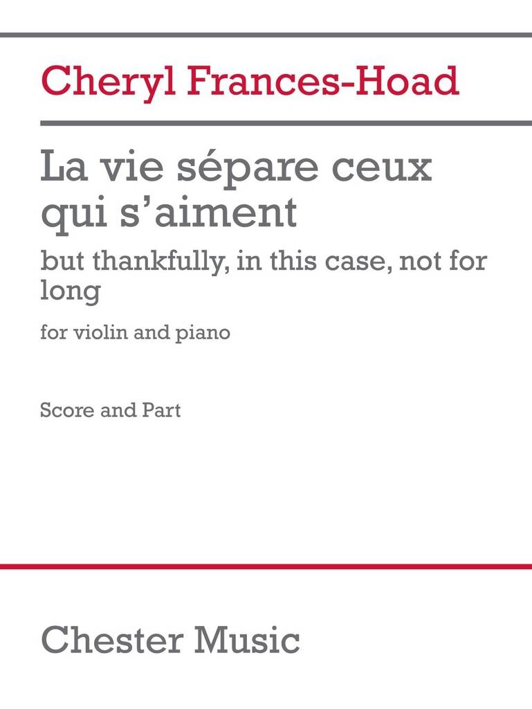 La Vie Sépare Ceux Qui S?Aiment