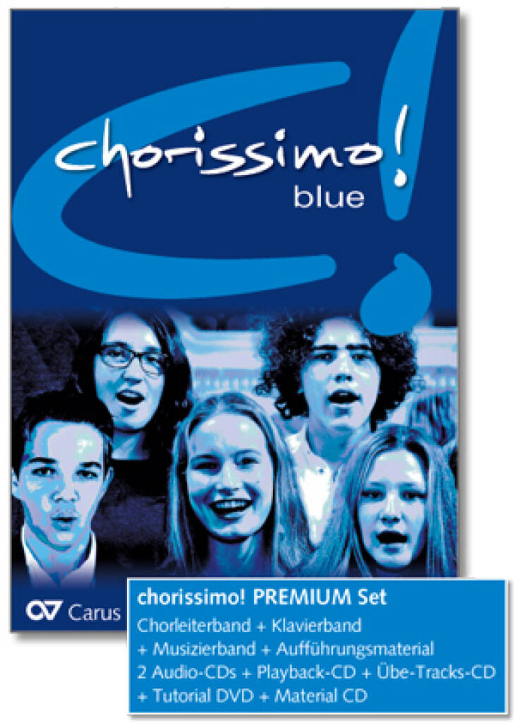 Chorissimo! Blue-Schulchorbuch für gleiche Stimmen : PREMIUM Set