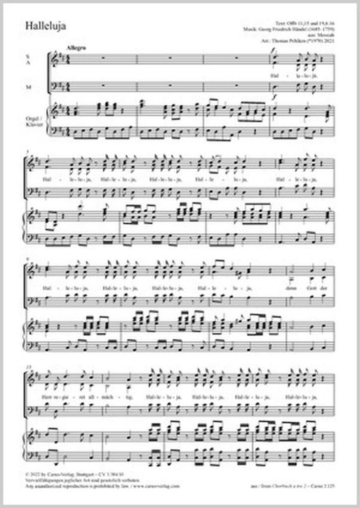 Halleluja : aus: Messiah