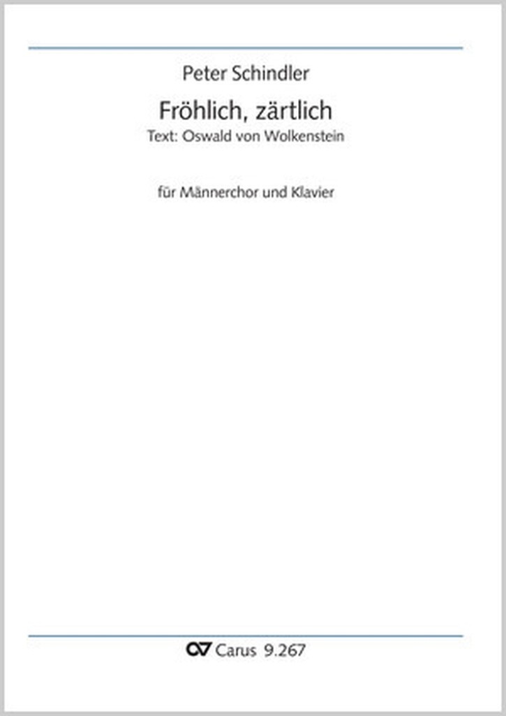Fröhlich, zärtlich : From: Sonne, Mond und Sterne