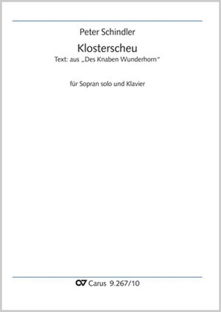 Klosterscheu : From: Sonne, Mond und Sterne