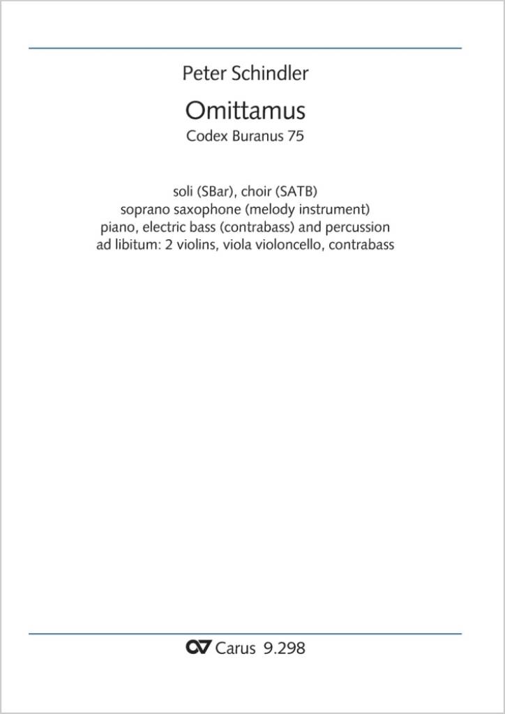 Omittamus - E major : from: Perpetuum mobile - Songs from the Codex Buranus