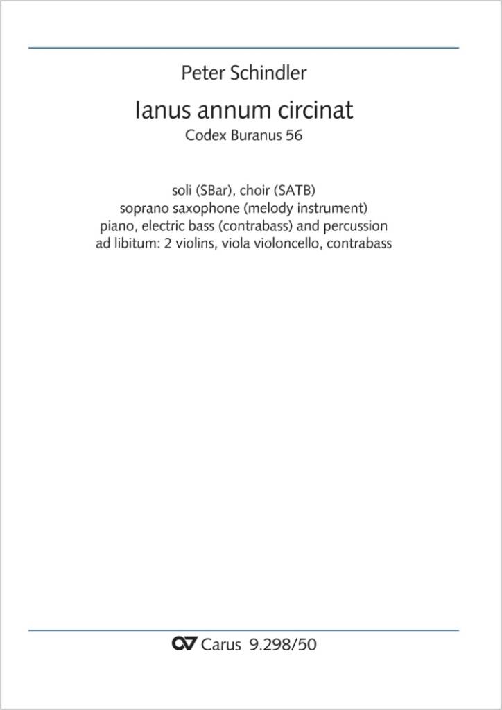 Ianus annum circinat : from: Perpetuum mobile - Songs from the Codex Buranus