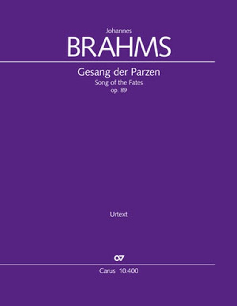 Song of the Fates : Op. 89