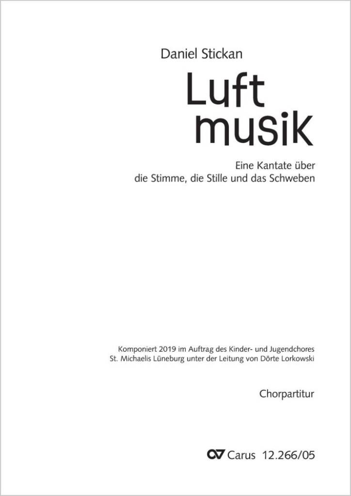 Luftmusik : Eine Kantate über die Stimme, die Stille und das Schweben