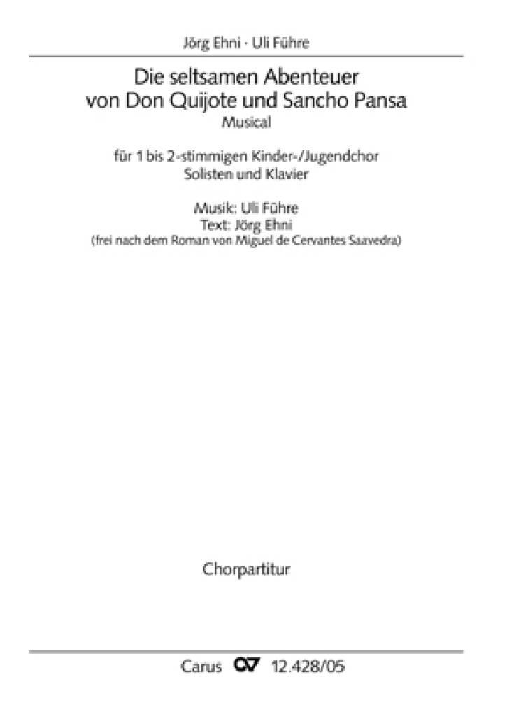 Seltsamen Abenteuer von Don Quijote und S. Pansa : Musical