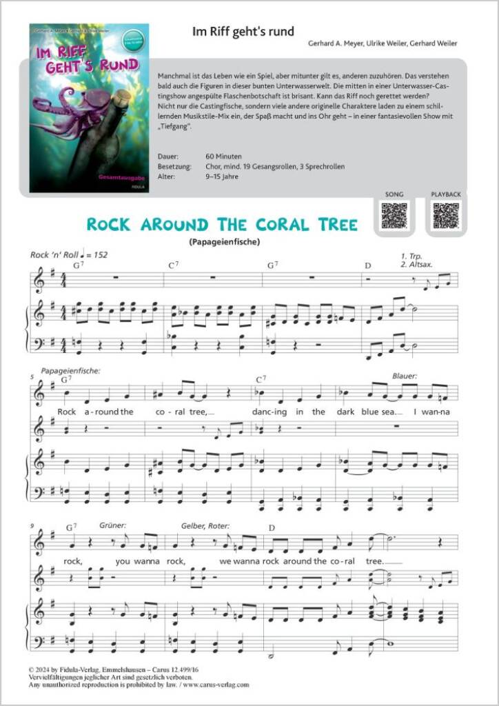 Rock Around The Coral Tree : from: Im Riff geht?s rund