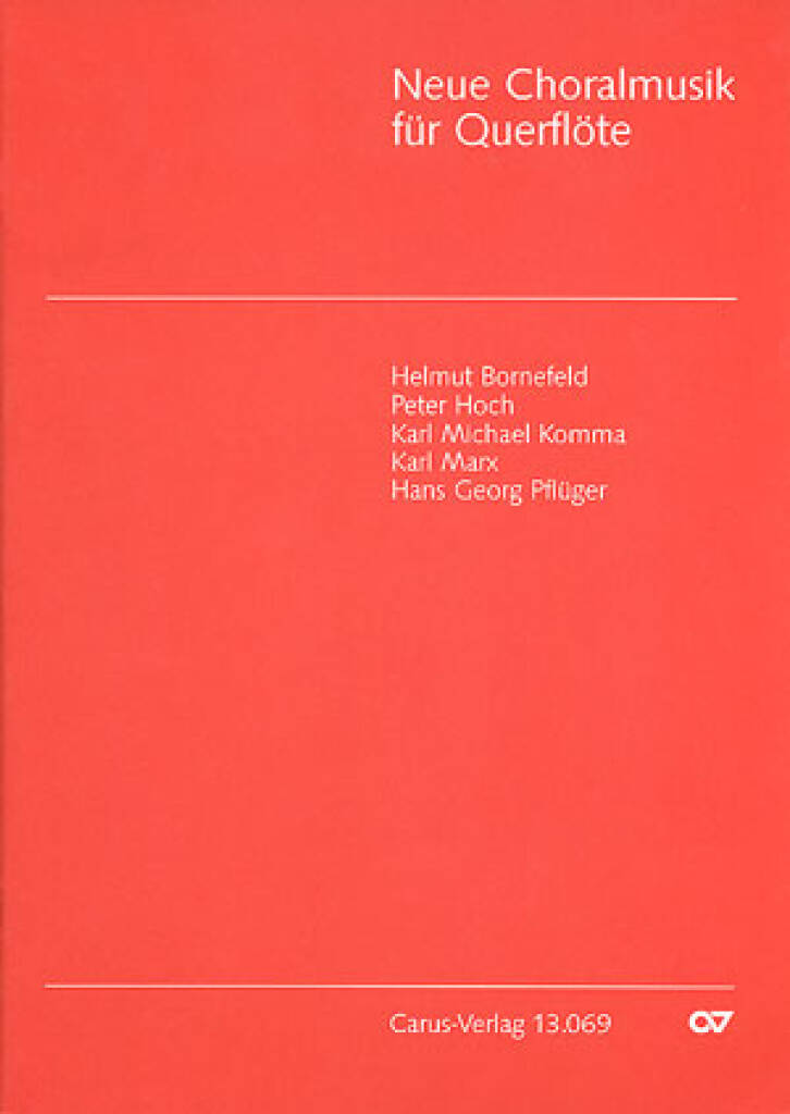 Neue Choralmusik für Querflöte