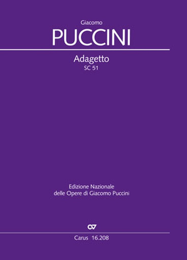 Adagetto : F-Dur - SC 51