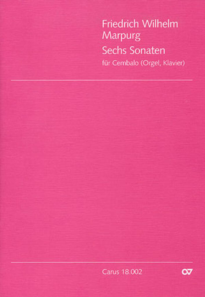 Marpurg: Sechs Sonaten [1756]