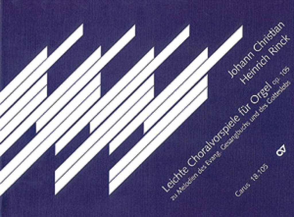 Leichte Choralvorspiele für die Orgel op. 105
