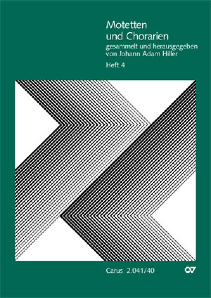 Motetten und Chorarien, Heft 4