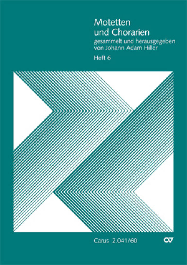 Motetten und Chorarien, Heft 6