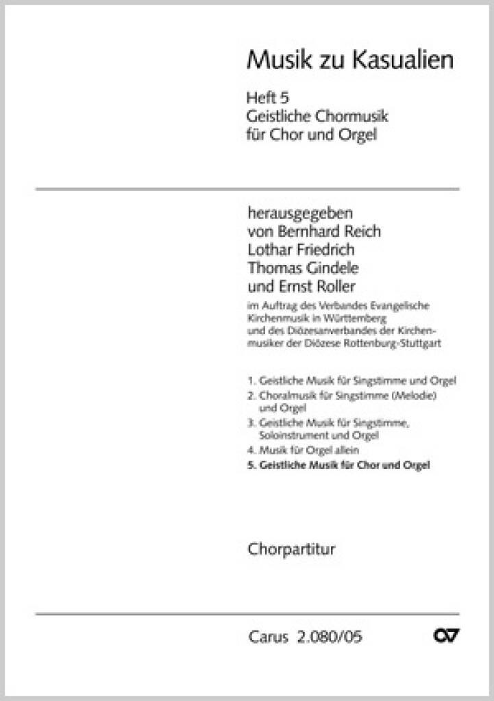 Musik zu Kasualien, Heft 5