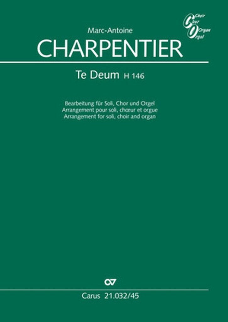 Te Deum : H. 146 - Foreword in German and English