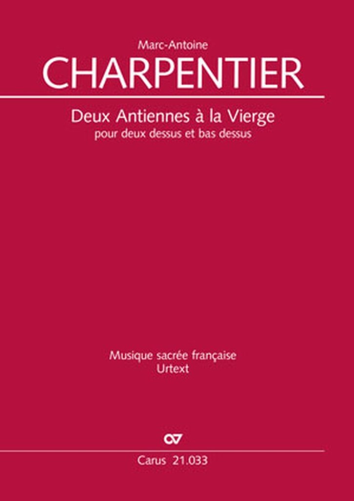 Deux Antiennes à la Vierge : H 18, 19