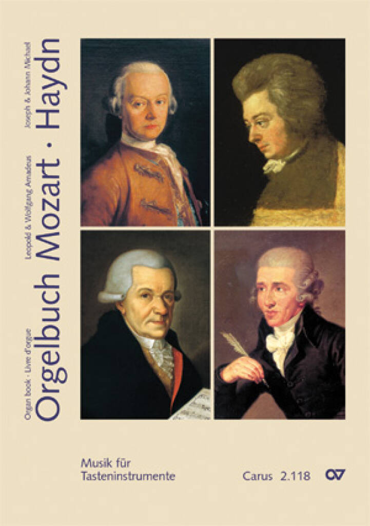 Orgelbuch Mozart / Haydn : Musik für Tasteninstrumente