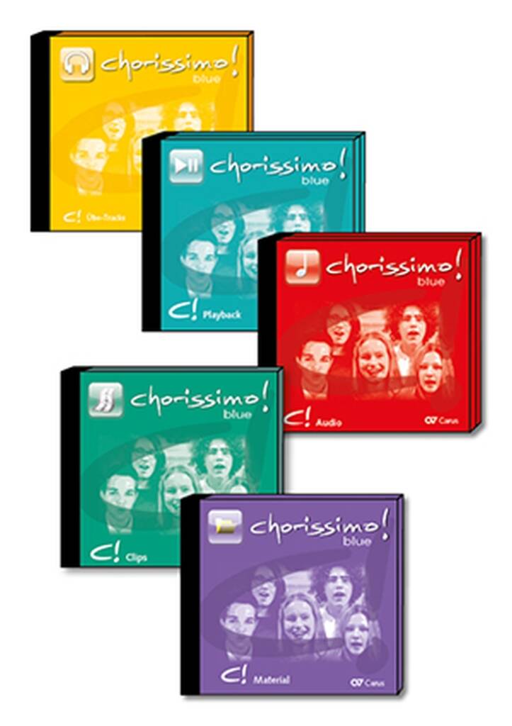 Chorissimo Blue : School Choir Book for Equal Voices - Media Set