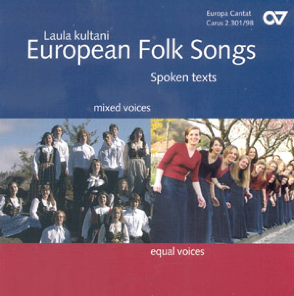 Laula kultani - European Folk Songs : CD 3: tekst