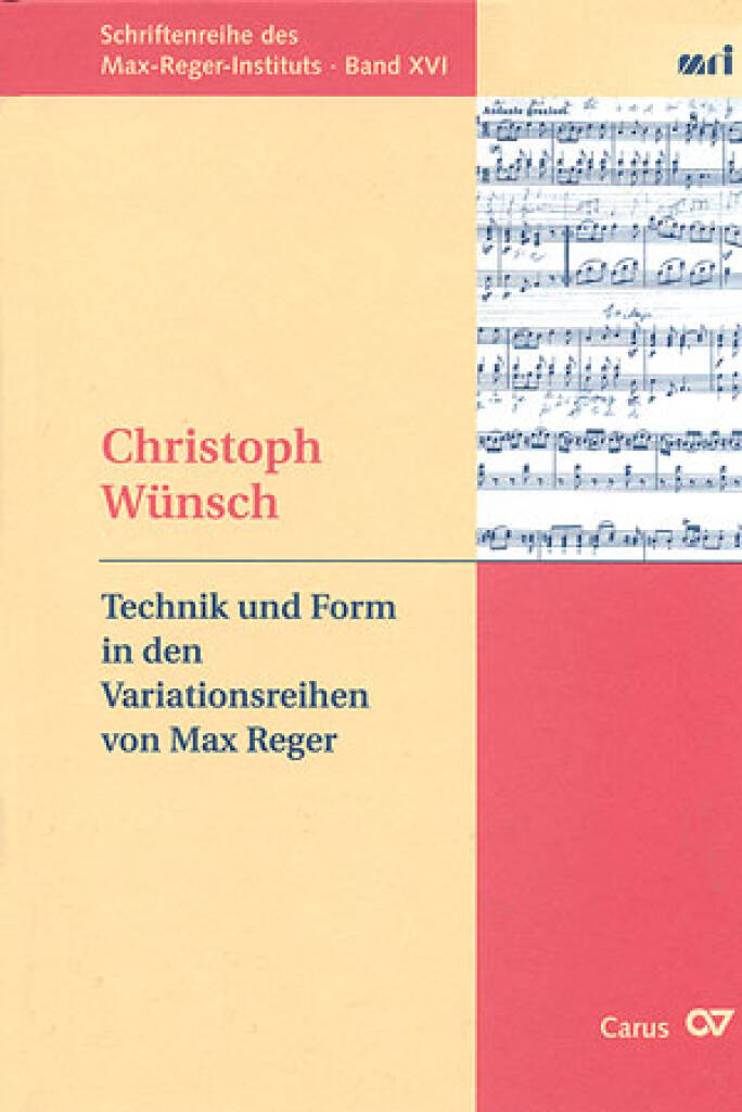 Technik und Form in den Variationsreihen von Reger