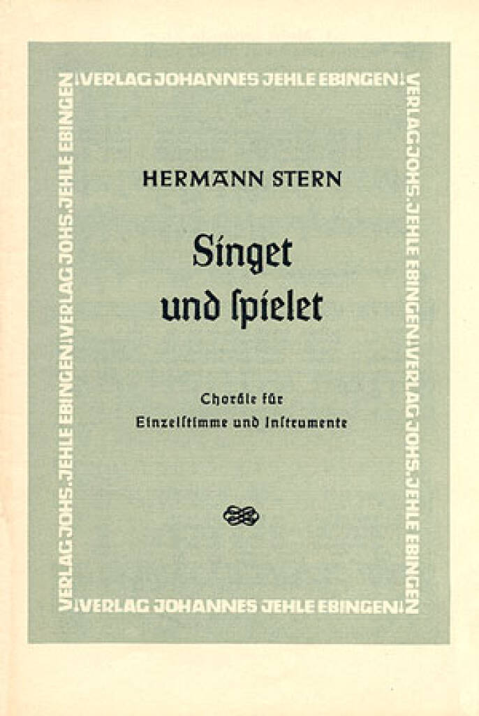 Stern: Singet und spielet