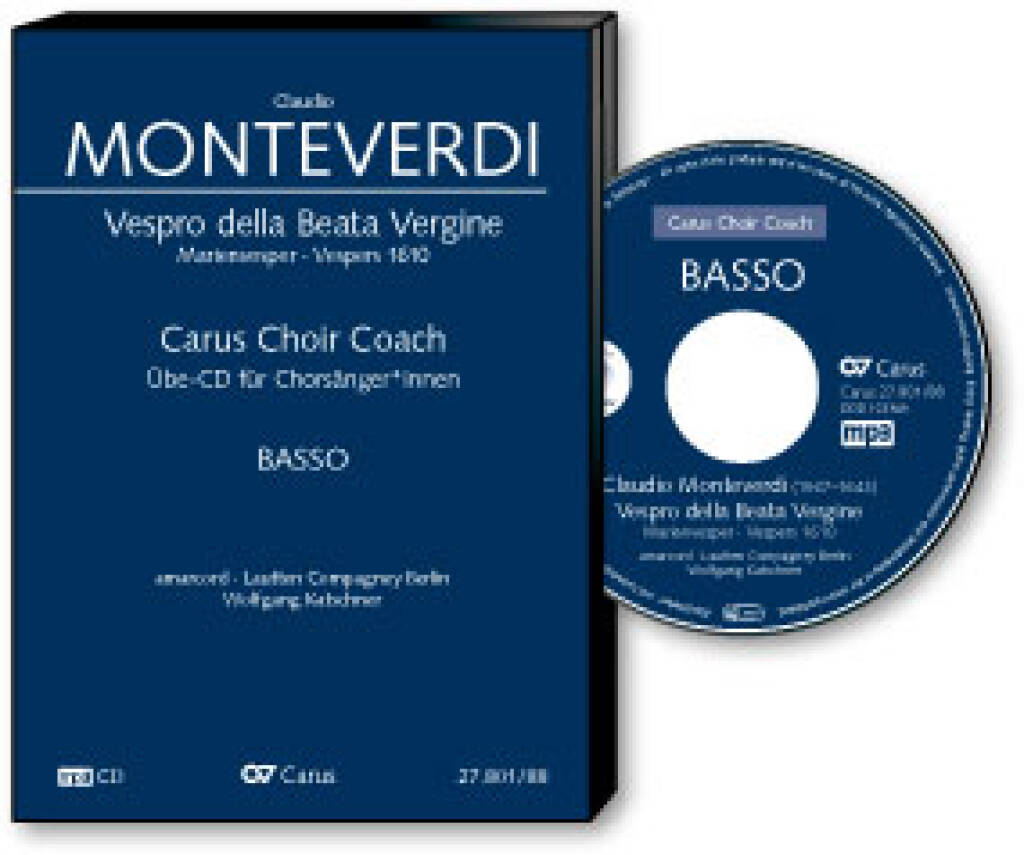 Vespro Della Beata Vergine : Marienvesper SV 206