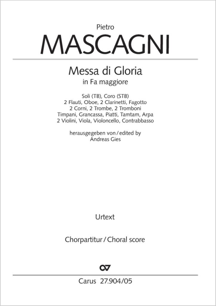 Messa di Gloria : in Fa maggiore