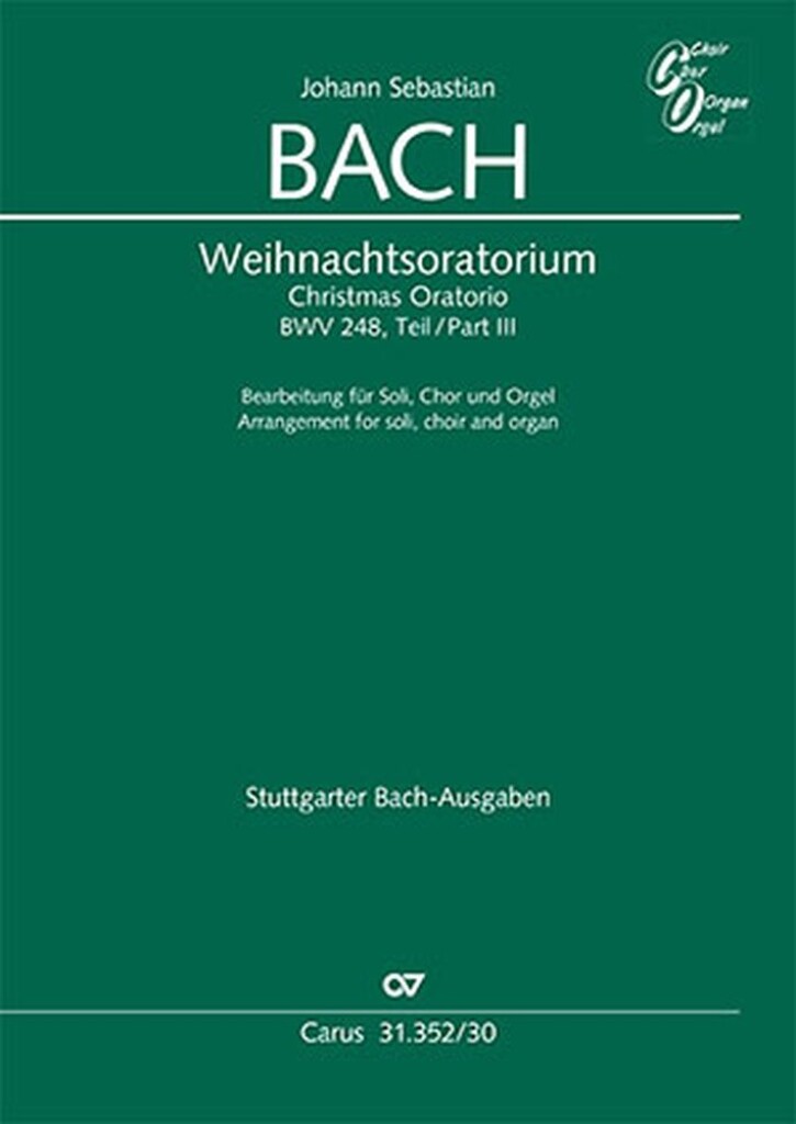Christmas Oratorio, Part III : Herrscher des Himmels, erhöre das Lallen - BWV 248 III, BWV3 248.3