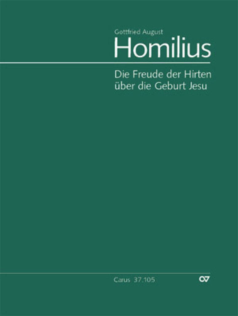 Die Freude der Hirten über die Geburt Jesu : Weihnachtsoratorium