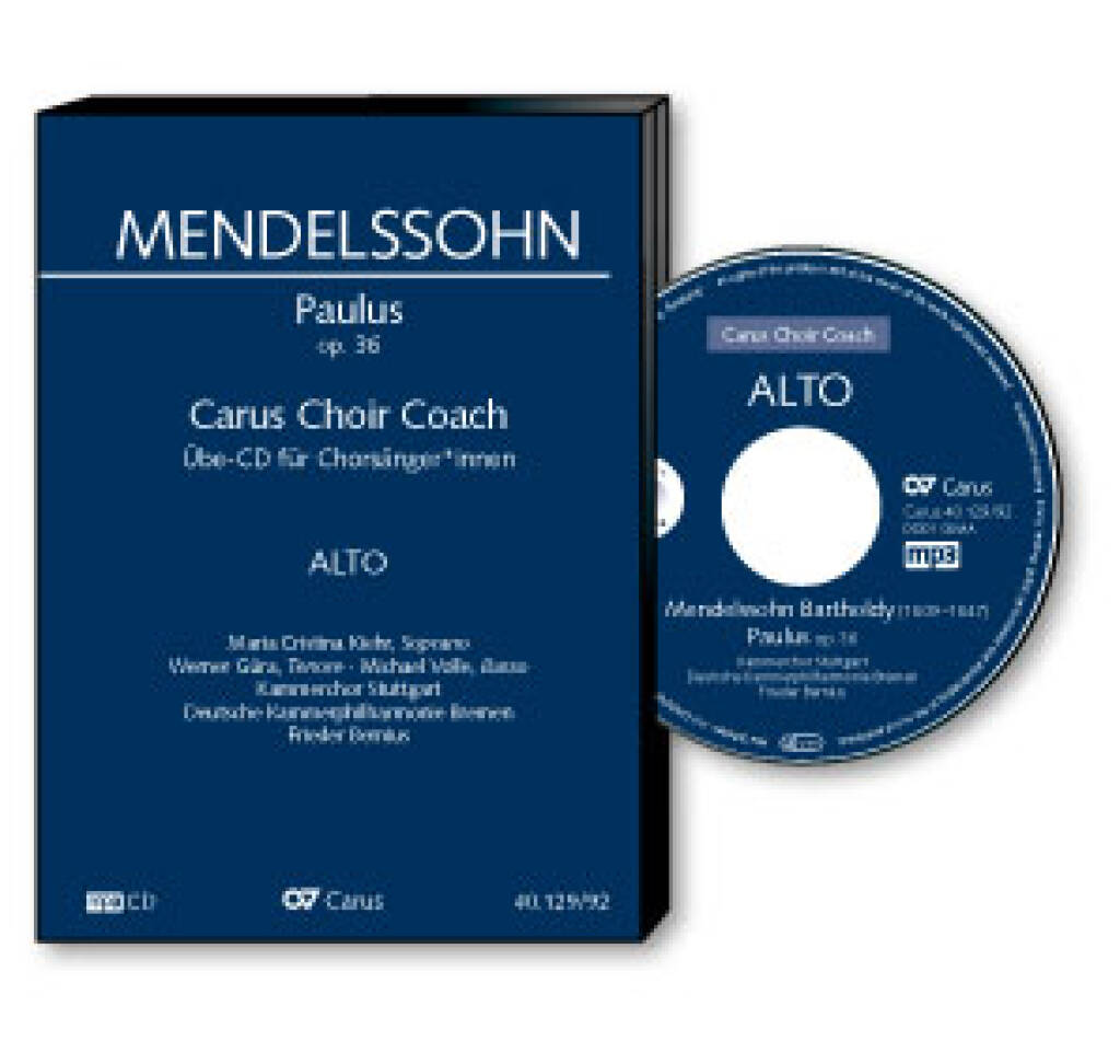 Paulus. Carus Choir Coach. Alt : Oratorio MWV A 14