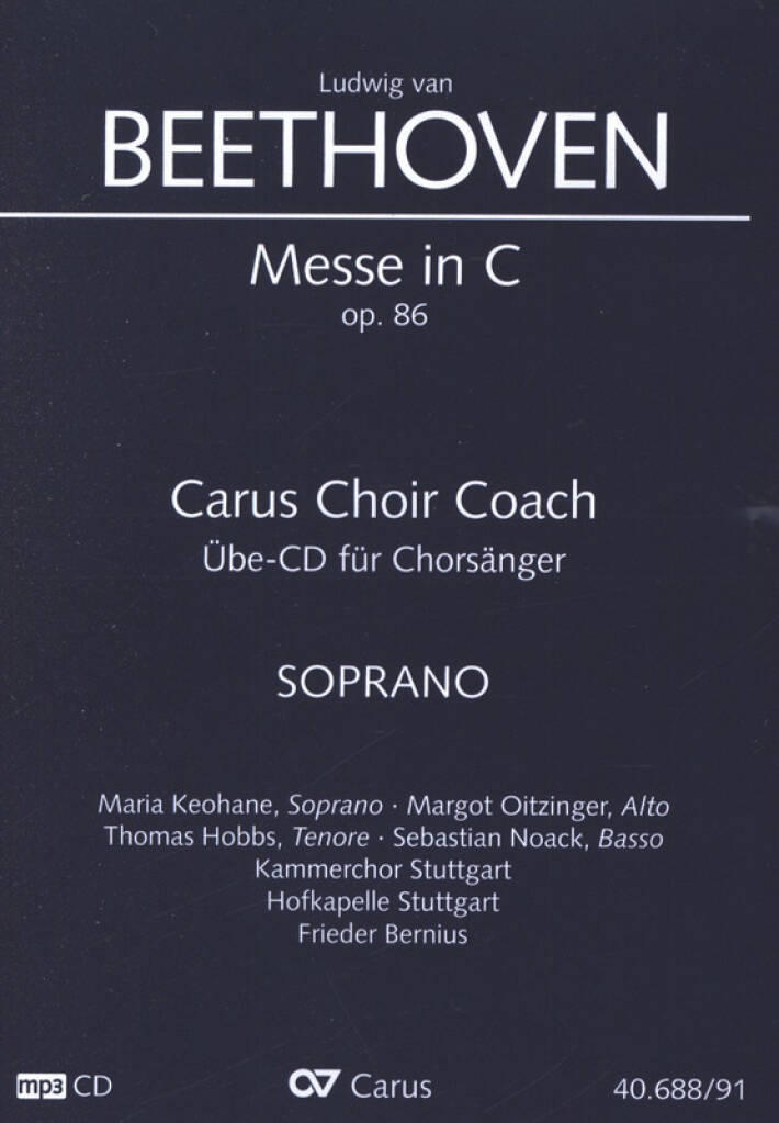 Messe C-Dur Op. 86 Carus Choir Coach