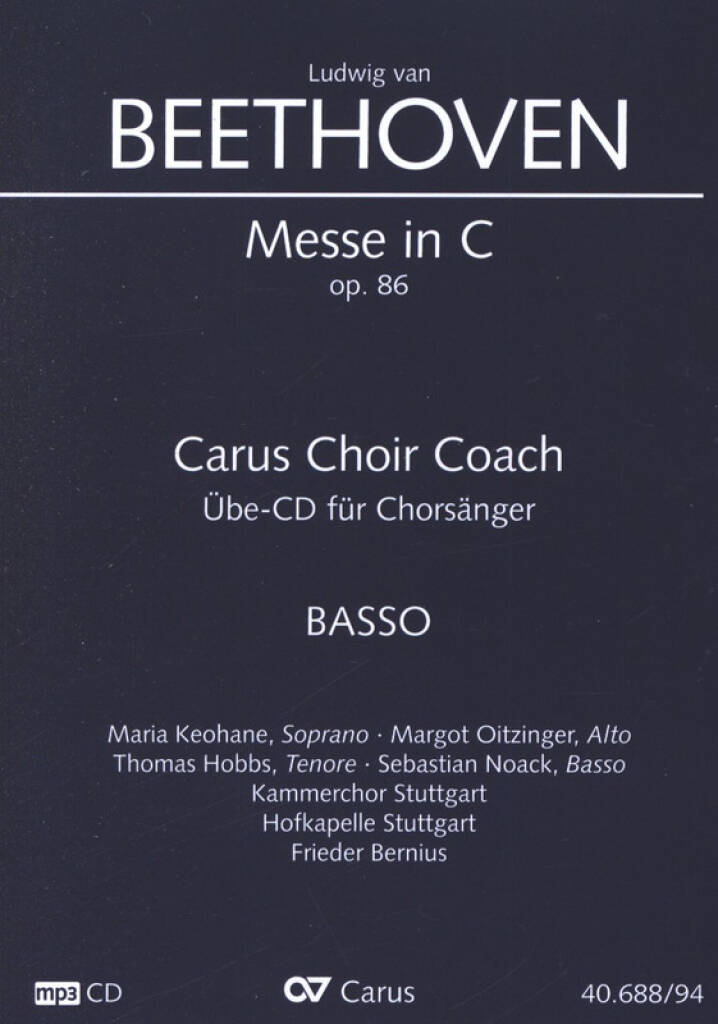 Messe C-Dur Op. 86 Carus Choir Coach
