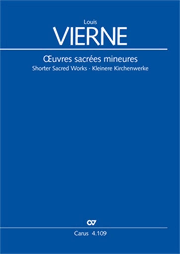 Kleinere Kirchenwerke : Bd 15 der Vierne-Gesamtausgabe