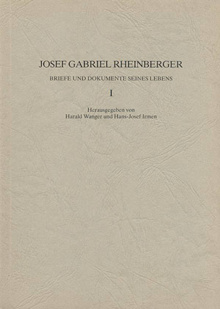 Briefe und Dokumente seines Lebens I : Kindheit bis 9.5.1859