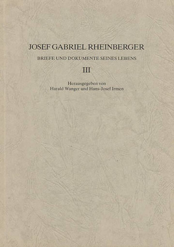 Briefe und Dokumente seines Lebens III : 22.6.1868 - 12.7.1870