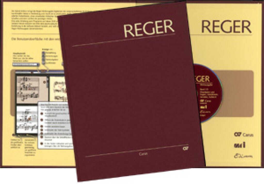 Reger-Werkausgabe, Bd. I/3 : Phantasien und Fugen, Variationen, Sonaten, Suiten II für Orgel
