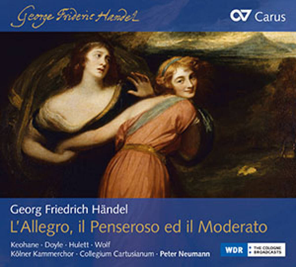 Händel: L'Allegro, il Penseroso ed il Moderato : Oratorium in drei Teilen