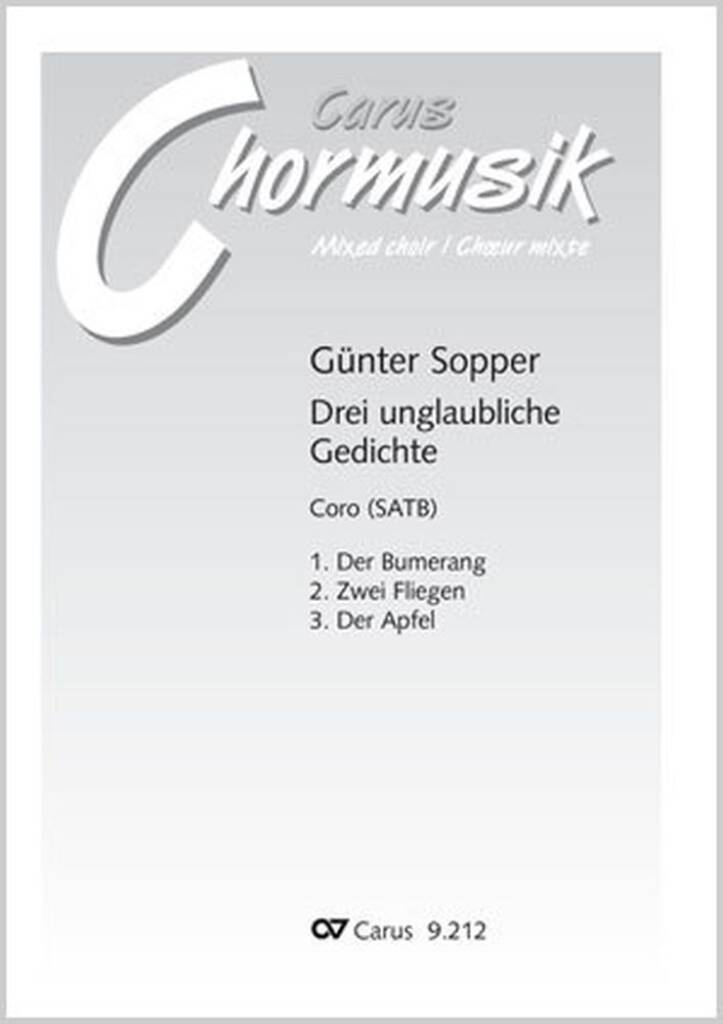 Drei Unglaubliche Gedichte