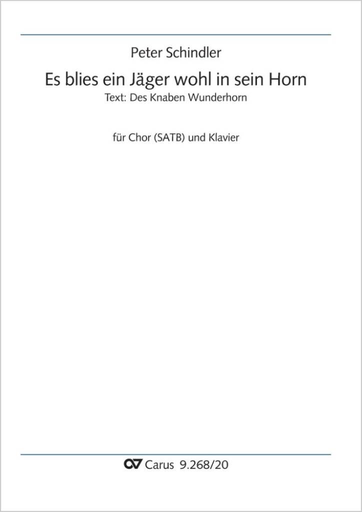 Es blies ein Jäger wohl in sein Horn - D minor : from: Sonne, Mond und Sterne