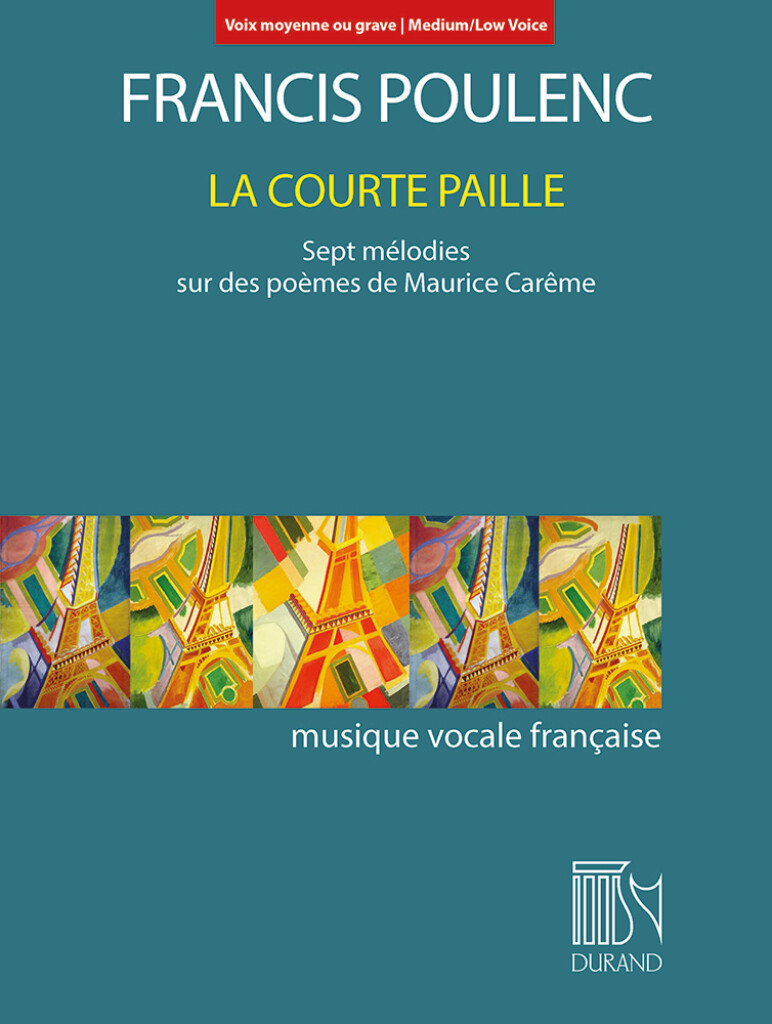 La Courte Paille (Medium/Low Voice) : Sept mélodies sur des poèmes de Maurice Carême